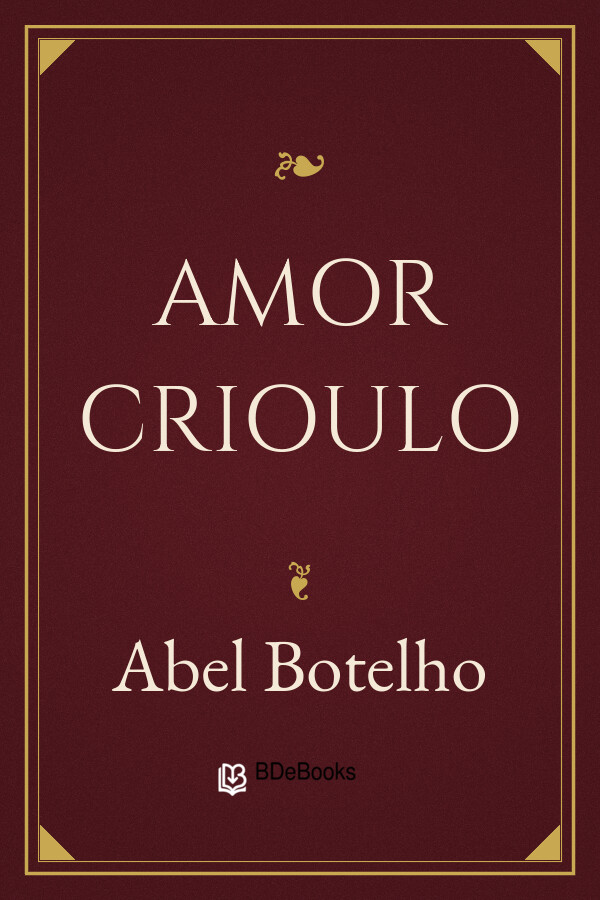 Capa do livro Amor Crioulo, de Abel Botelho