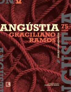 Capa do livro Angústia, de Graciliano Ramos