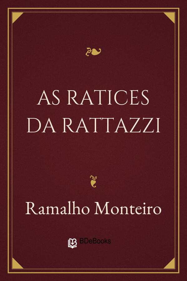 Capa do livro As Ratices da Rattazzi, de Ramalho Monteiro