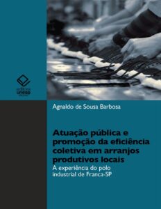 Capa do livro Atuação pública em arranjos produtivos locais, de Agnaldo de Sousa Barbosa