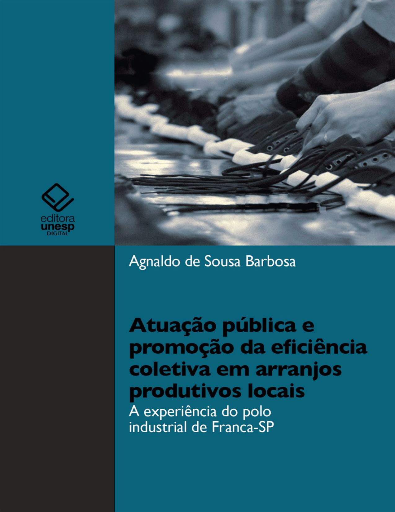 Capa do livro Atuação pública em arranjos produtivos locais, de Agnaldo de Sousa Barbosa