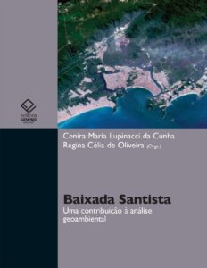 Capa do livro Baixada Santista: uma análise geoambiental, de Cenira Maria Lupinacci da Cunha