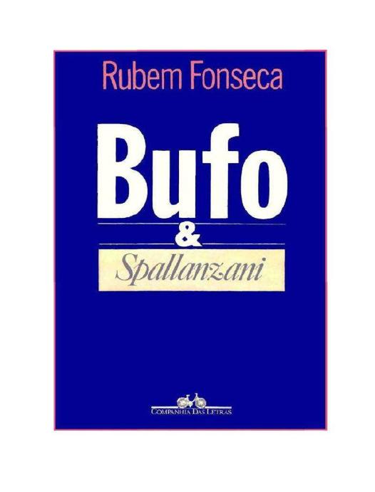 Capa do livro Bufo & Spallanzani, de Rubem Fonseca