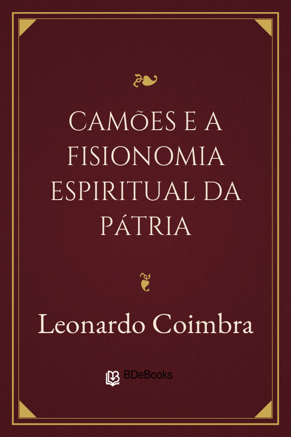 Capa do livro Camões e a Fisionomia Espiritual da Pátria, de Leonardo Coimbra