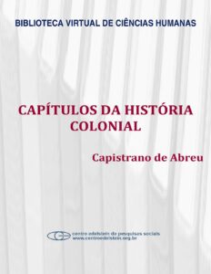Capa do livro Capítulos da história colonial, de Capistrano de Abreu