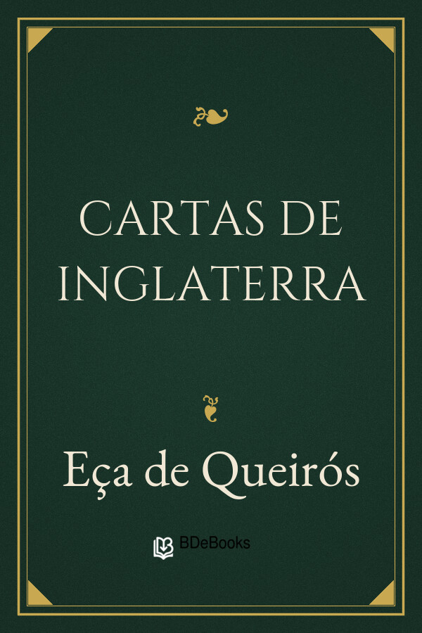 Capa do livro Cartas de Inglaterra, de Eça de Queirós