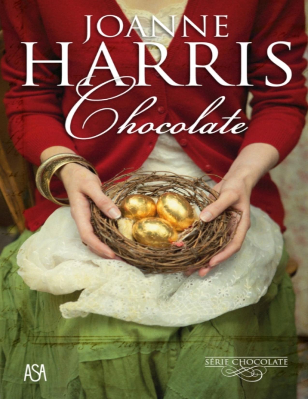 Capa do livro Chocolate, de Joanne Harris