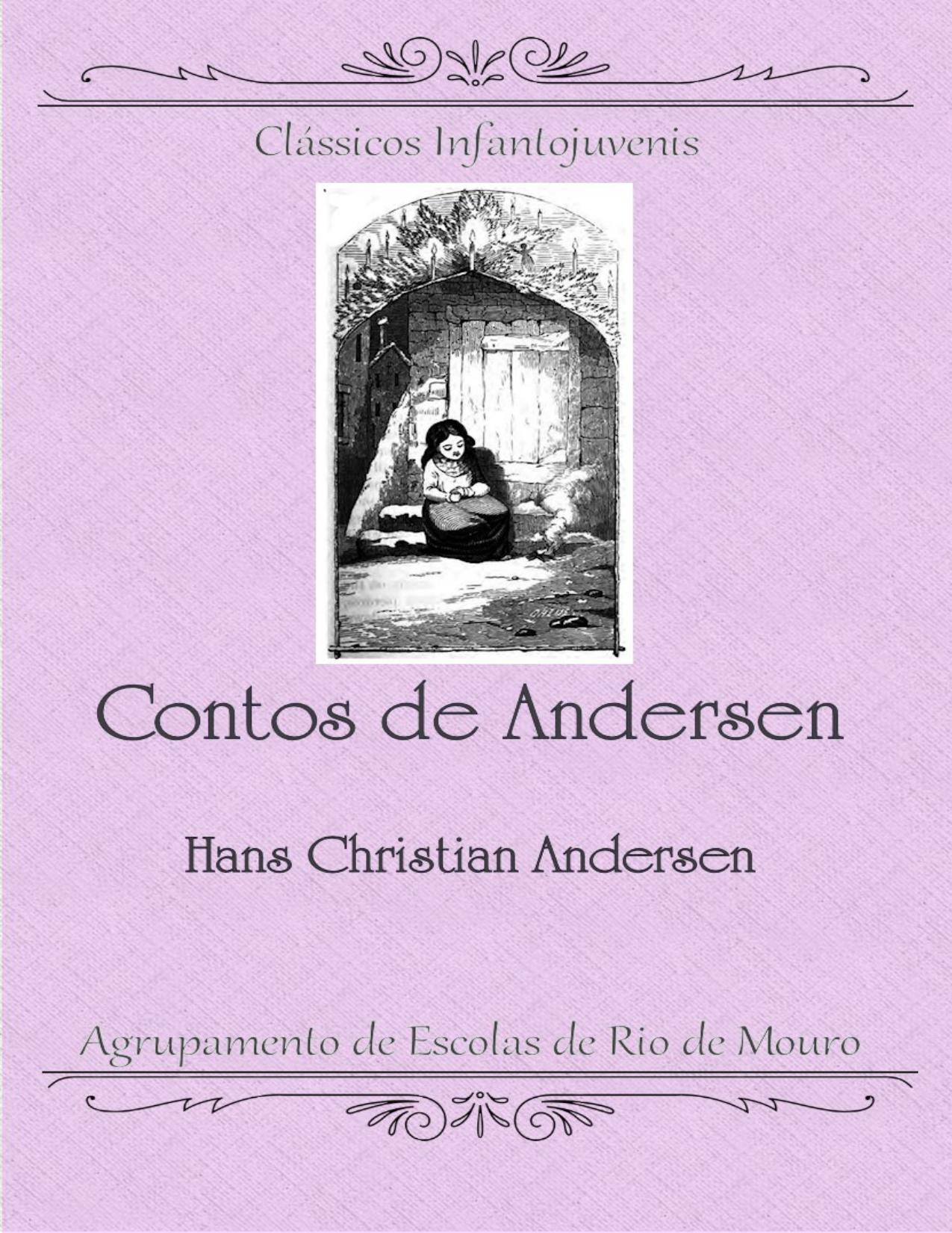 Capa do livro Contos de Andersen, de Hans Christian Andersen