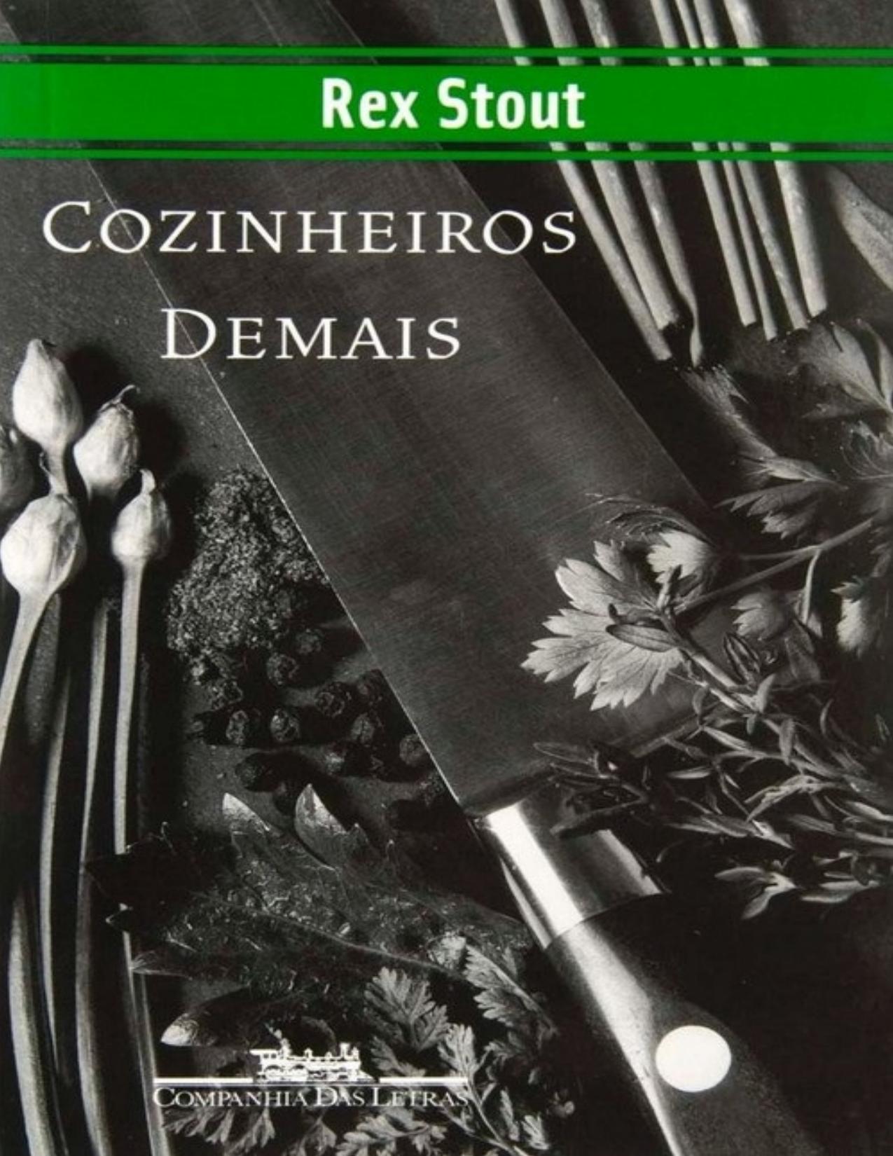 Capa do livro Cozinheiros Demais, de Rex Stout