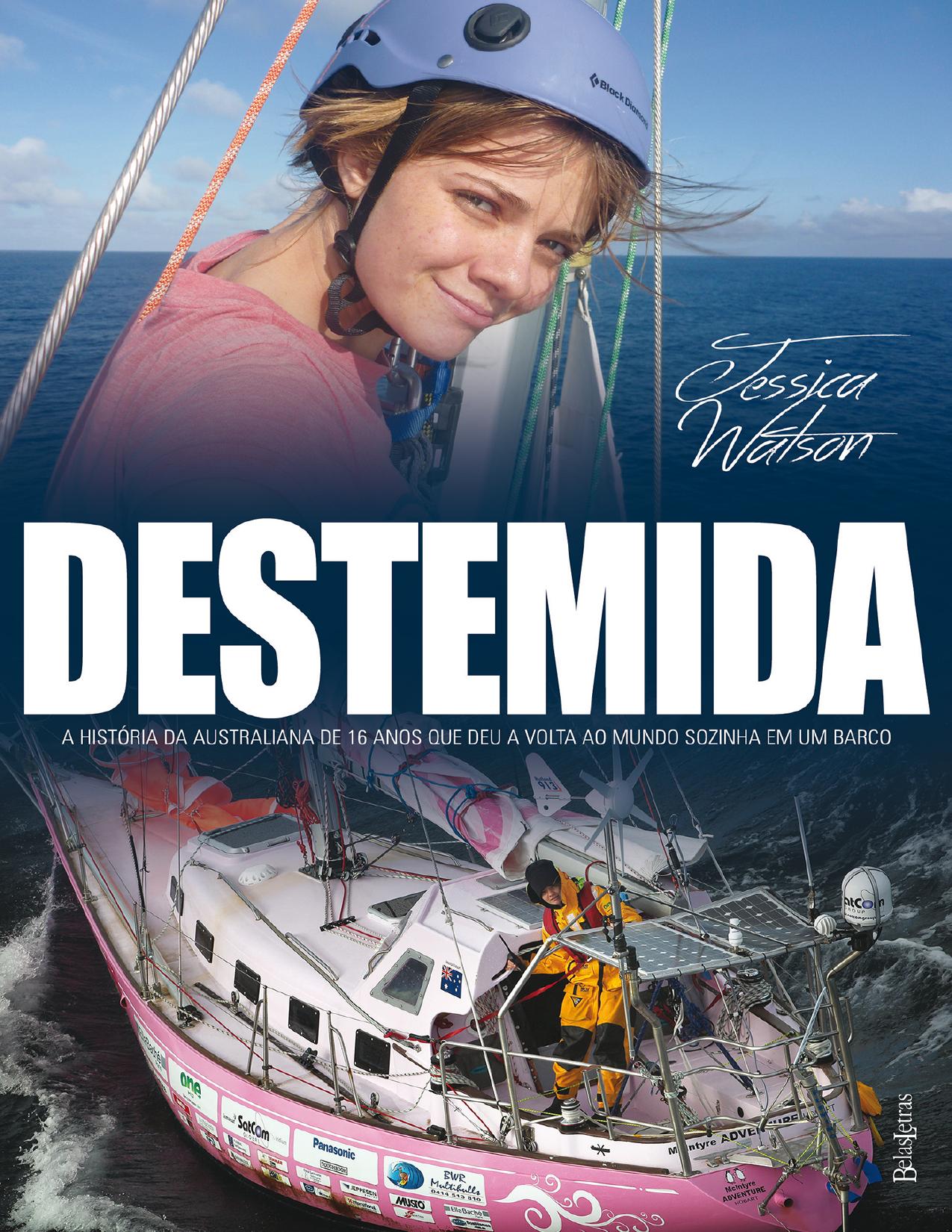 Capa do livro Destemida, de Jessica Watson