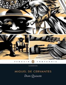 Capa do livro Dom Quixote, de Miguel de Cervantes