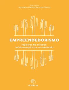 Capa do livro Empreendedorismo no semiárido, de Agostinha Mafalda Barra de Oliveira