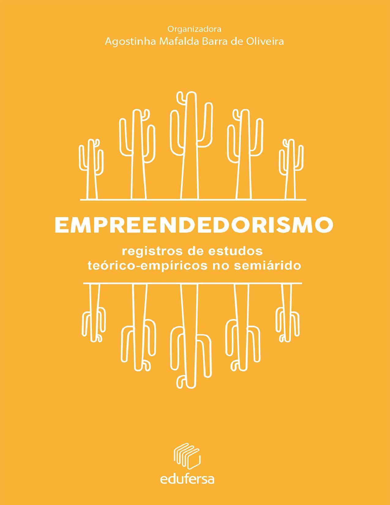 Capa do livro Empreendedorismo no semiárido, de Agostinha Mafalda Barra de Oliveira