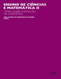 Capa do livro Ensino de ciências e matemática II: a formação de conceitos, de Ana Maria de Andrade Caldeira