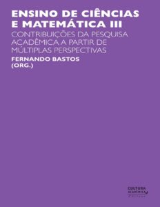 Capa do livro Ensino de ciências e matemática III, de Fernando Bastos