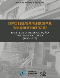 Capa do livro Espaço e lugar privilegiado para formação de professores, de Aline de Novaes Conceição