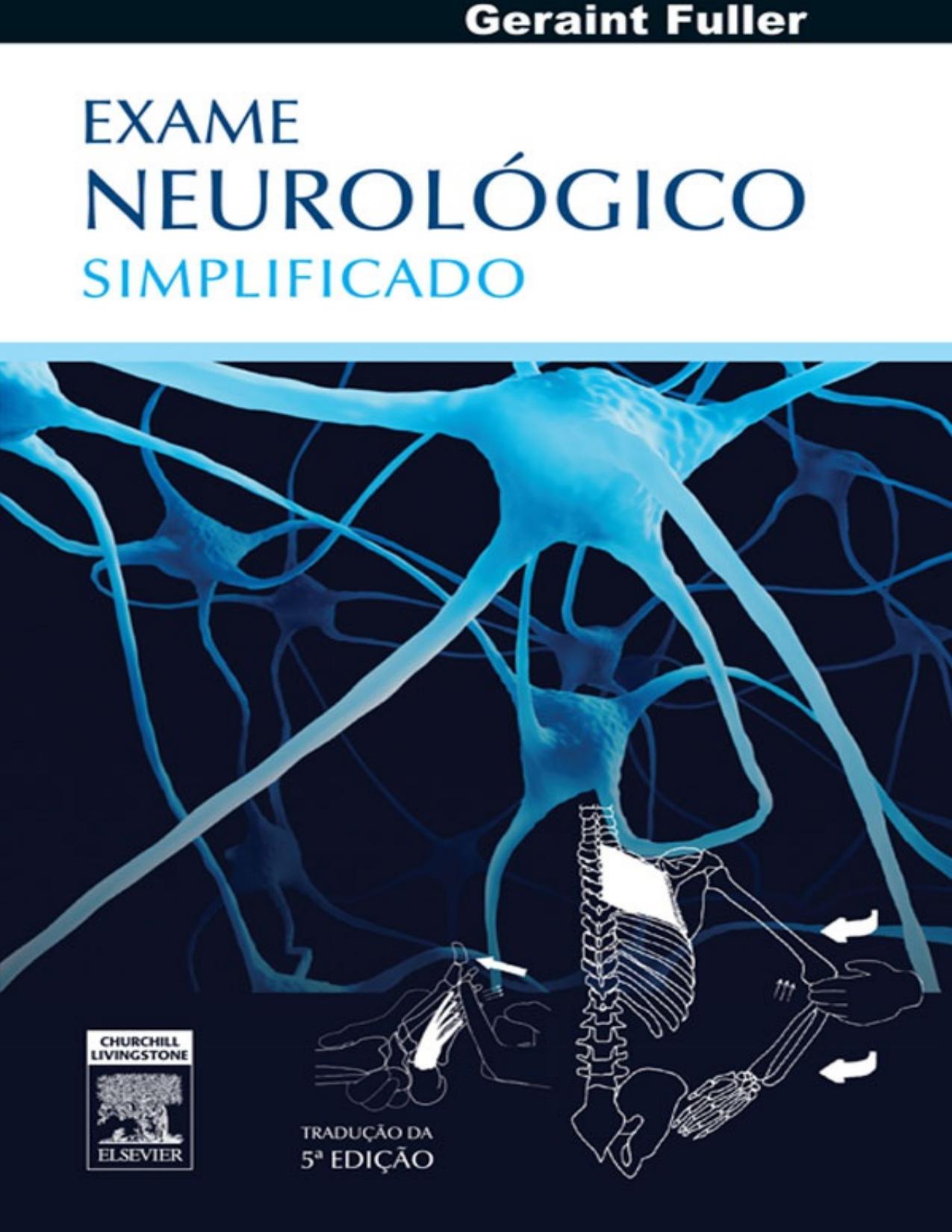 Capa do livro Exame Neurológico Simplificado, de Geraint Fuller