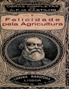 Capa do livro Felicidade pela Agricultura, volume II, de António Feliciano de Castilho