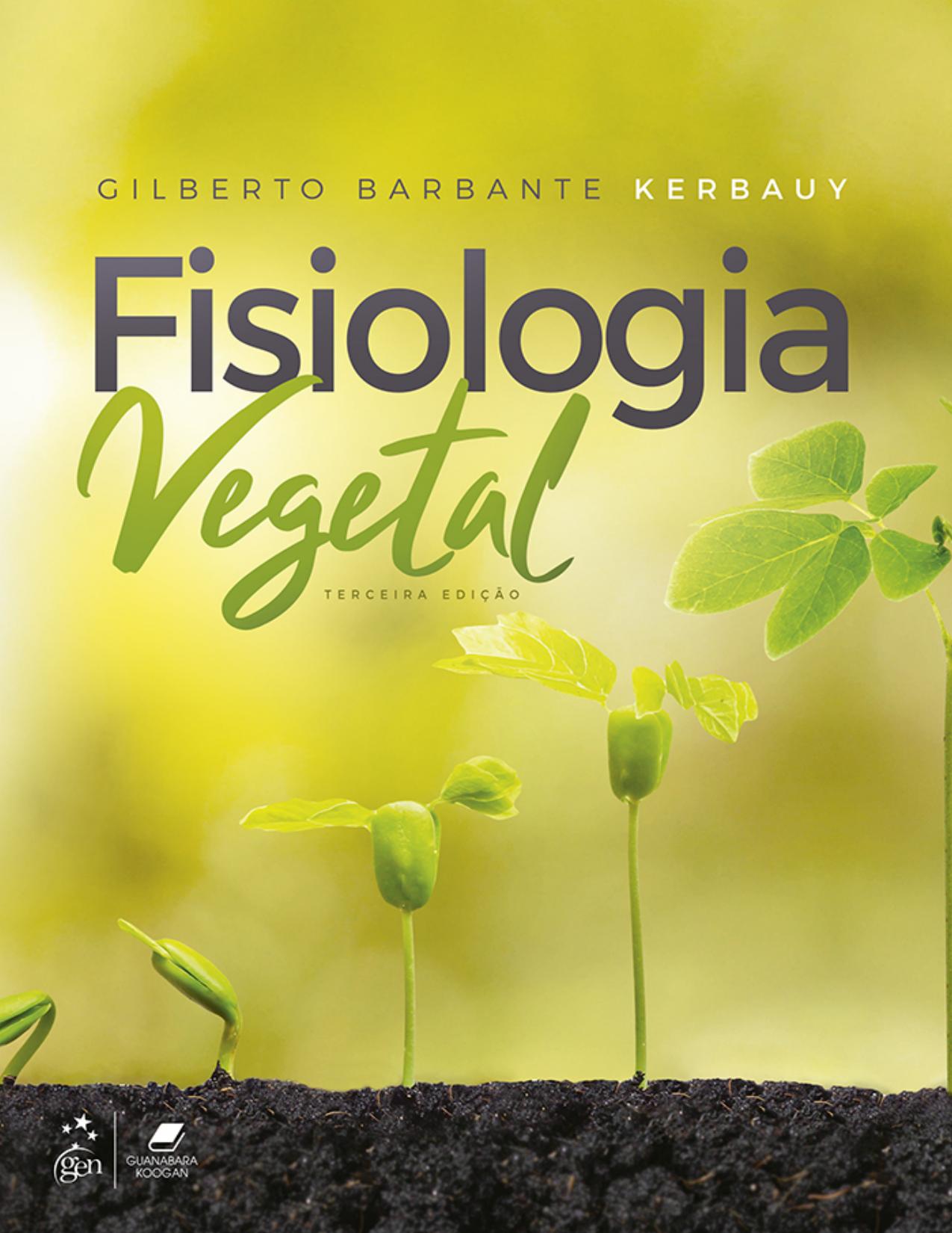 Capa do livro Fisiologia Vegetal, de Gilberto Barbante Kerbauy