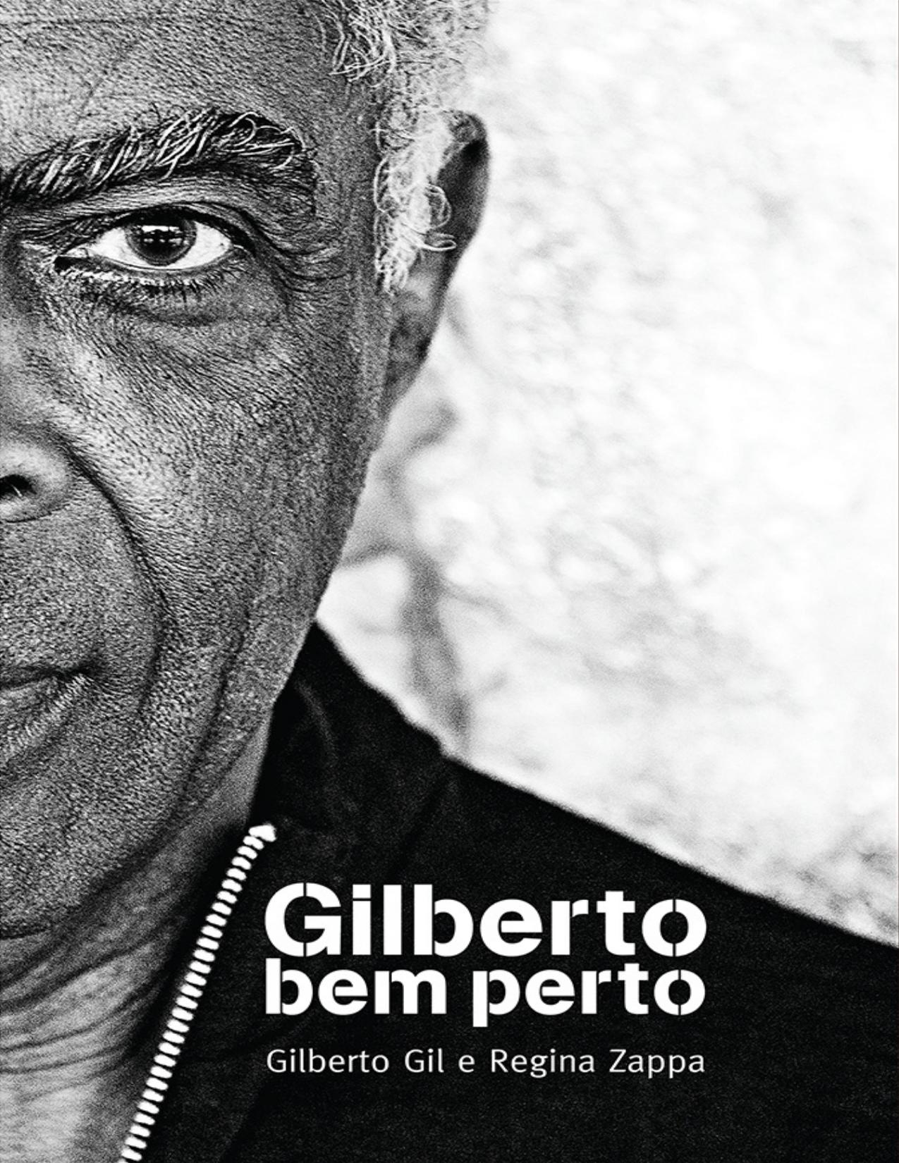 Capa do livro Gilberto Bem Perto, de Gilberto Gil