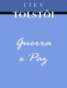 Capa do livro Guerra e Paz, de Liev Tolstói
