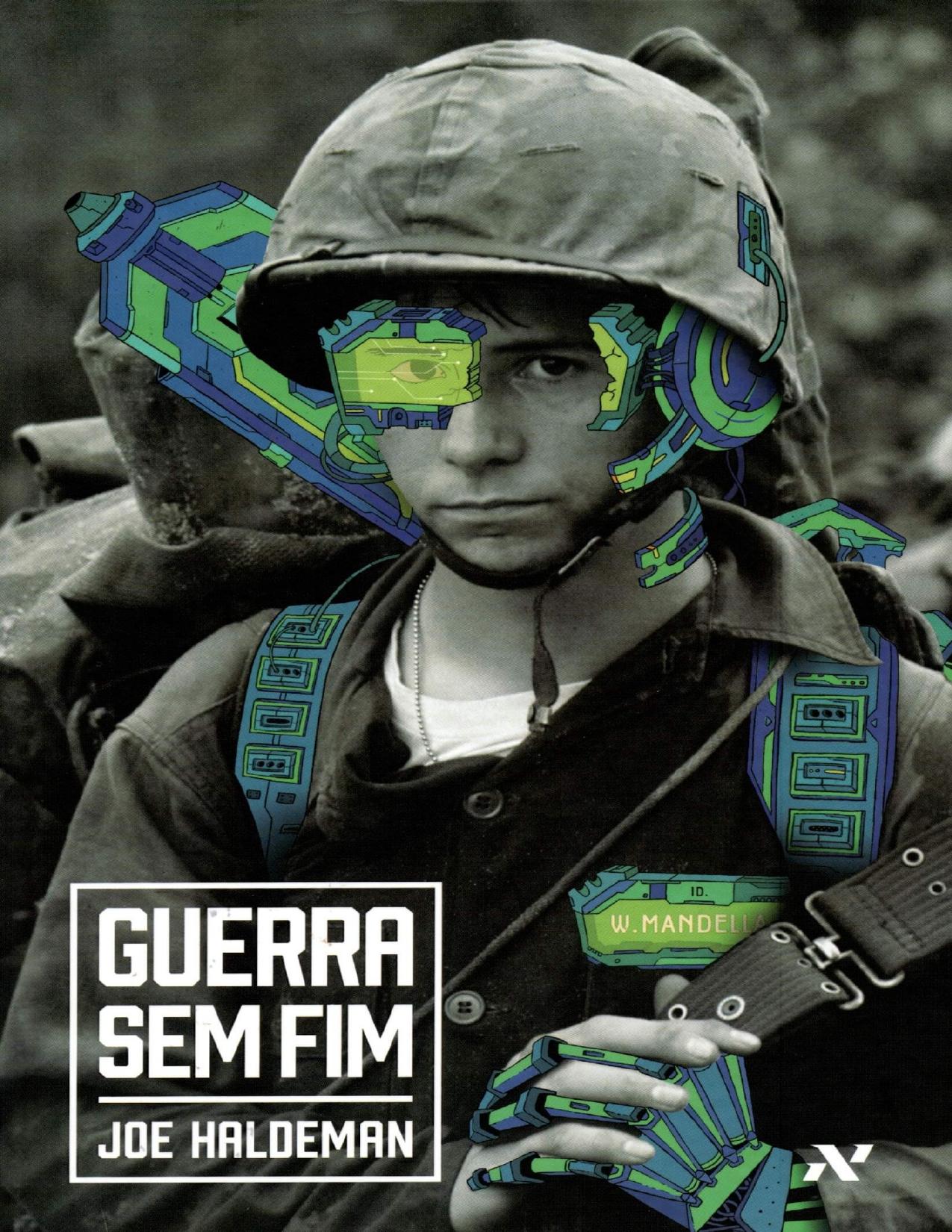 Capa do livro Guerra sem fim, de Joe Haldeman