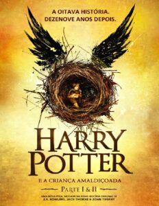 Capa do livro Harry Potter e a Criança Amaldiçoada, de J. K. Rowling