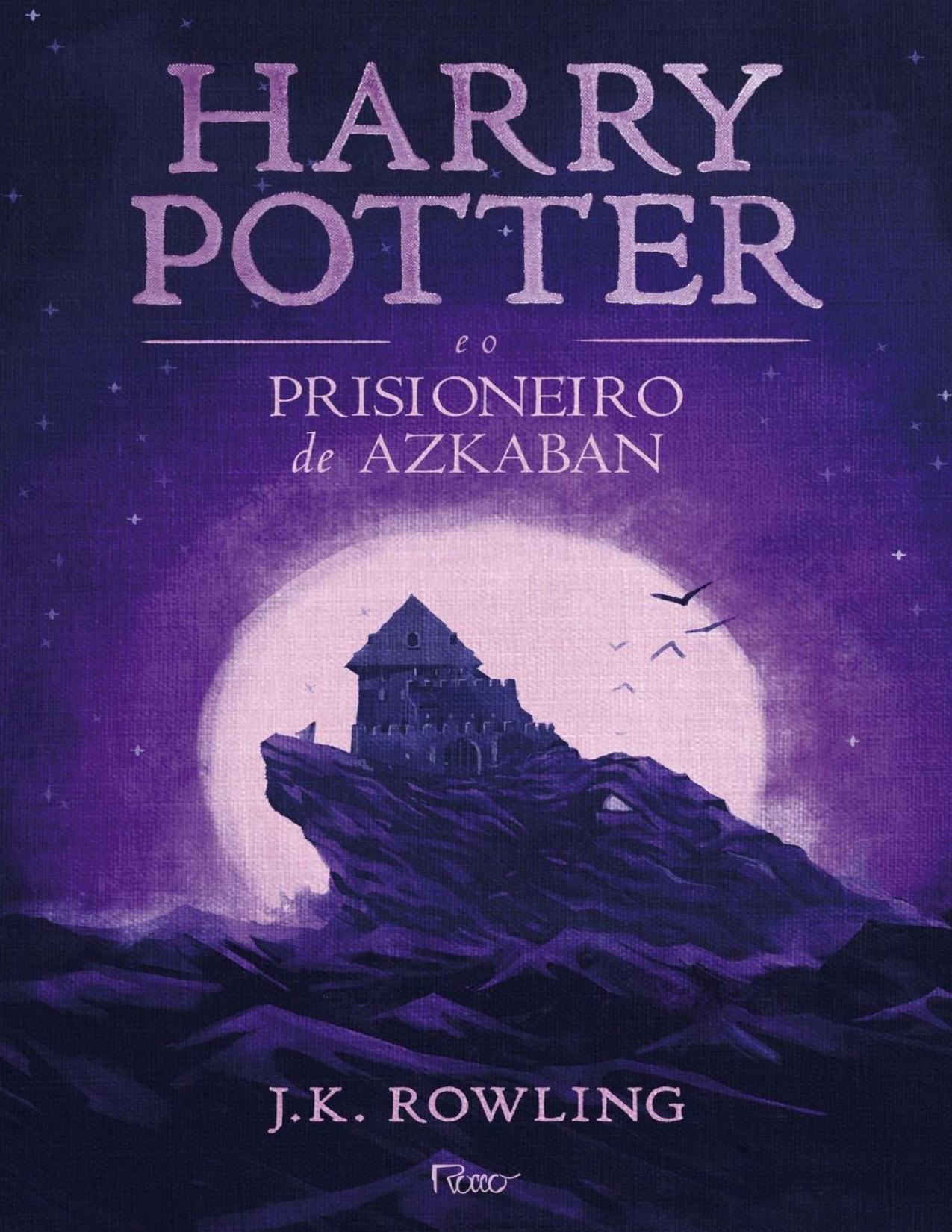 Capa do livro Harry Potter e o Prisioneiro de Azkaban, de J. K. Rowling
