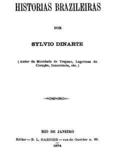 Historias Brazileiras by Visconde de Taunay, book cover