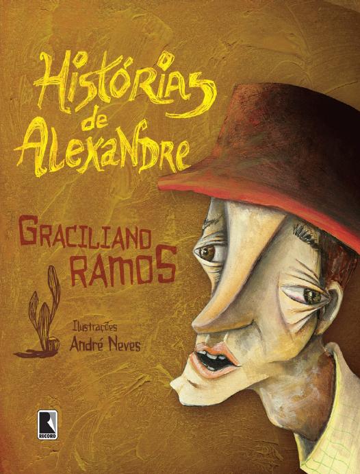 Capa do livro Histórias de Alexandre, de Graciliano Ramos