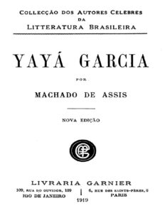 Capa do livro Iaiá Garcia, de Machado de Assis