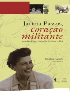 Capa do livro Jacinta Passos, coração militante, de Janaína Amado