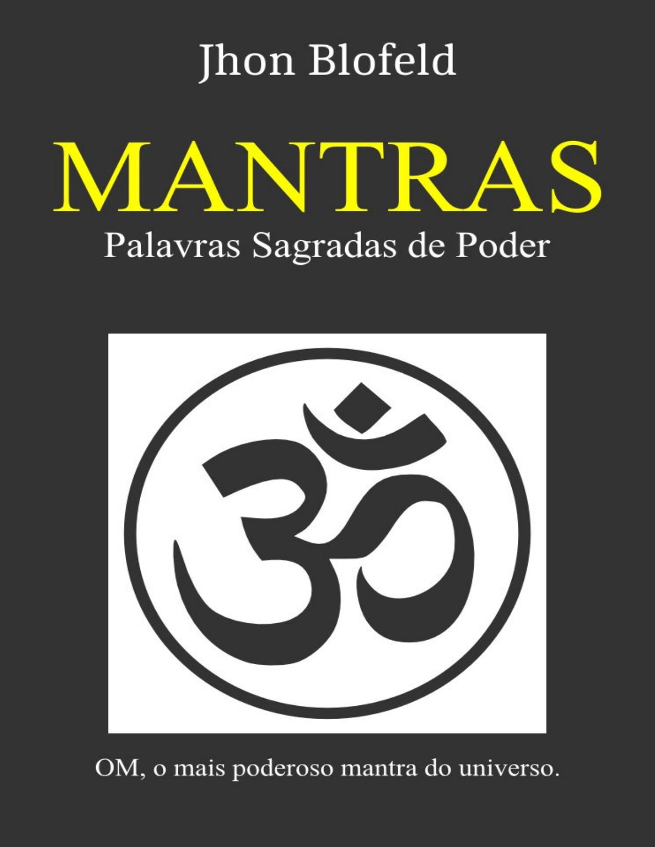 Capa do livro Mantras, palavras sagradas de poder, de John Blofeld