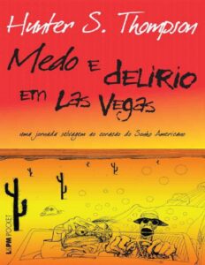Capa do livro Medo e Delírio em Las Vegas, de Hunter S. Thompson
