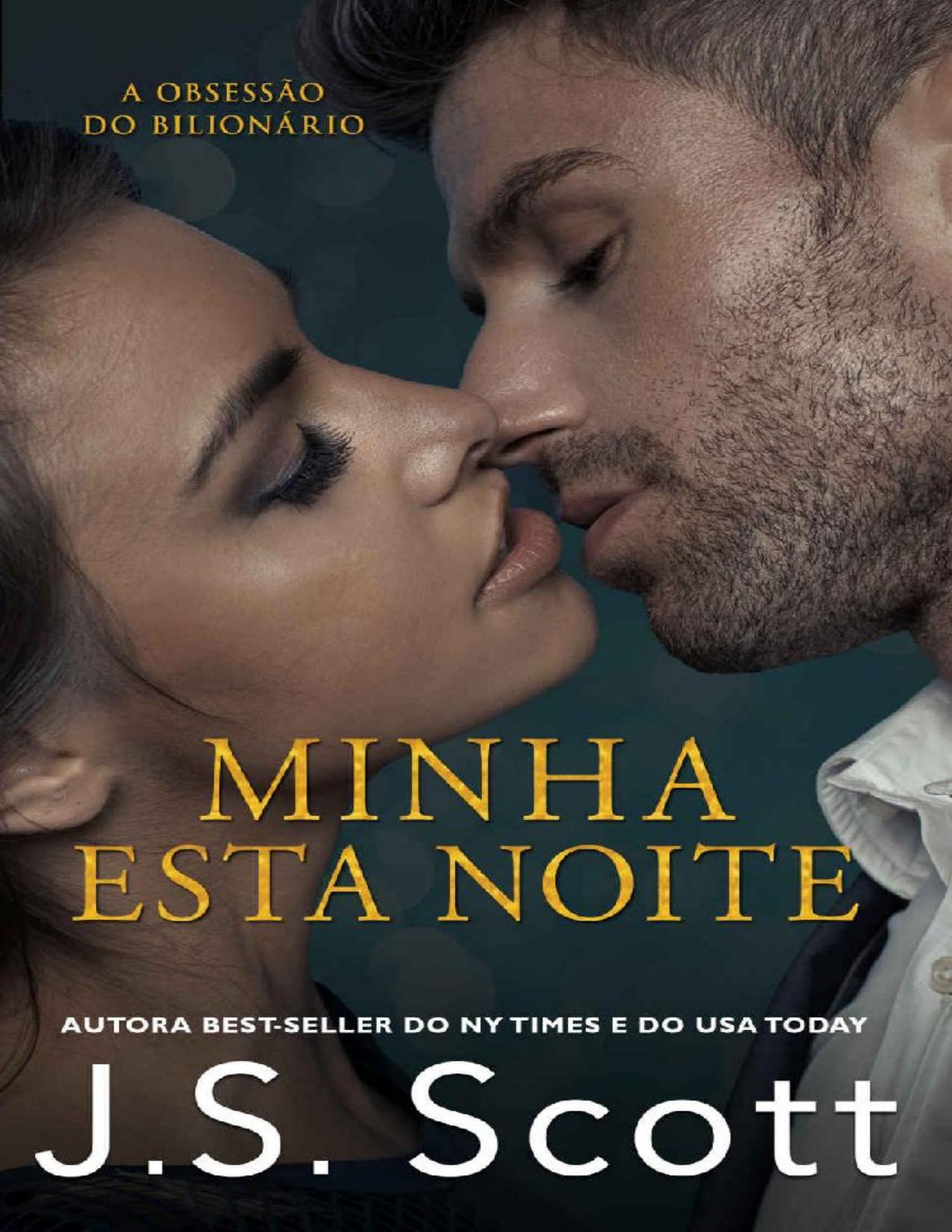 Capa do livro Minha Esta Noite, de J. S. Scott