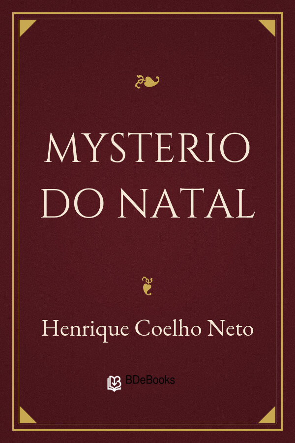 Capa do livro Mysterio do Natal, de Henrique Coelho Neto
