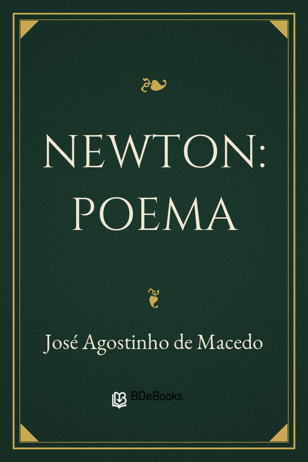 Capa do livro Newton: Poema, de José Agostinho de Macedo