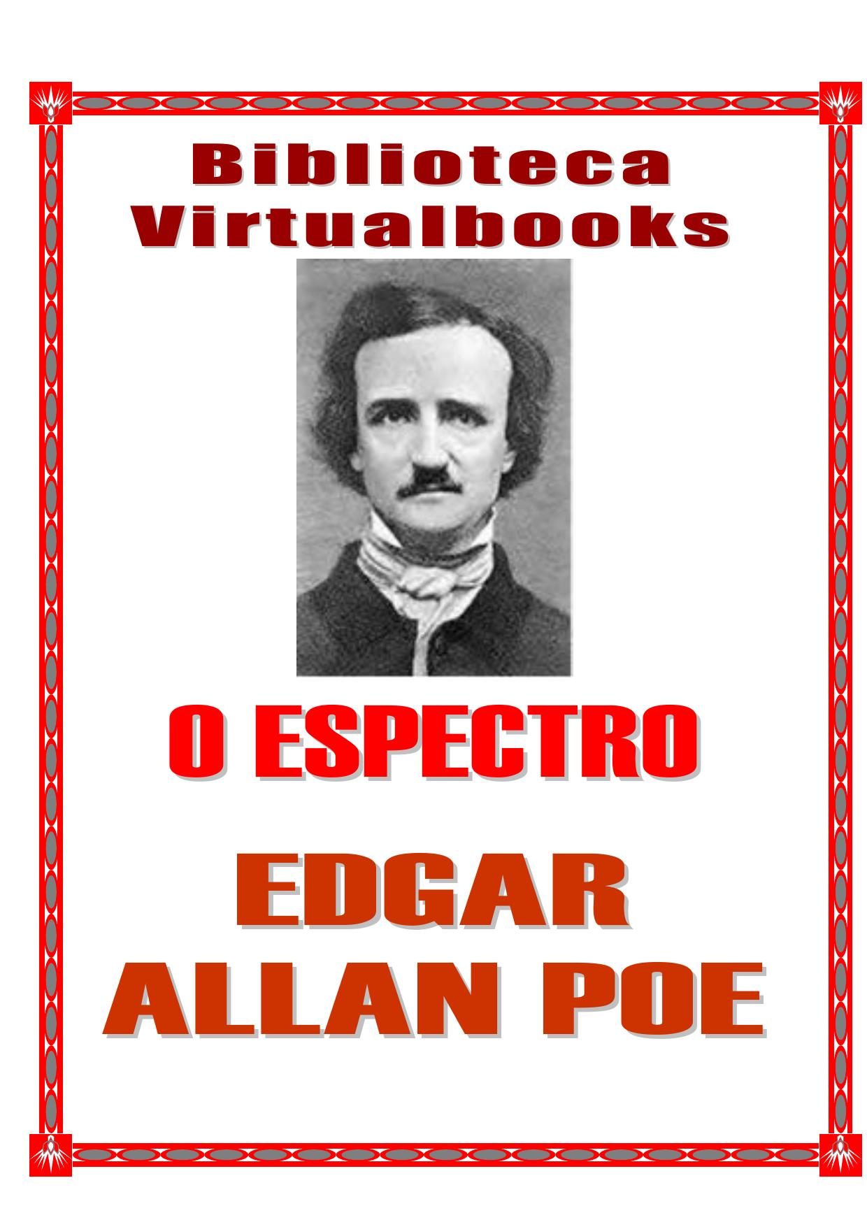 Capa do livro O Espectro, de Edgar Allan Poe