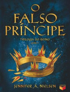 Capa do livro O Falso Príncipe, de Jennifer A. Nielsen