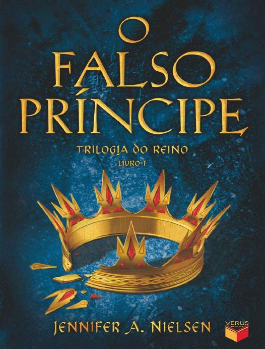 Capa do livro O Falso Príncipe, de Jennifer A. Nielsen