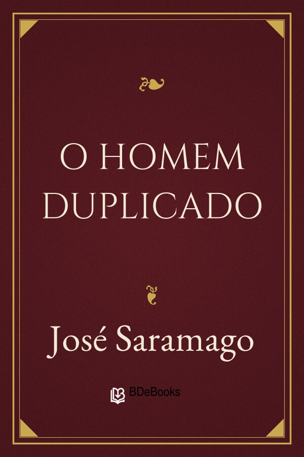 Capa do livro O Homem Duplicado, de José Saramago
