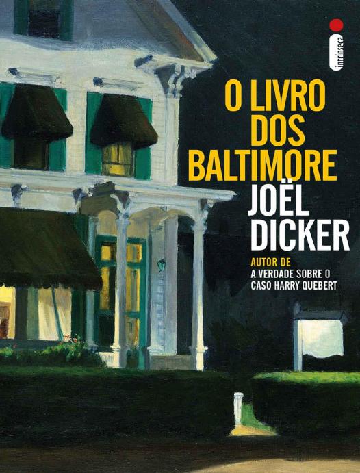 Capa do livro O Livro dos Baltimore, de Joël Dicker