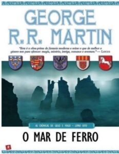 O Mar de Ferro by George R. R. Martin, book cover