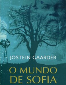 Capa do livro O Mundo de Sofia, de Jostein Gaarder