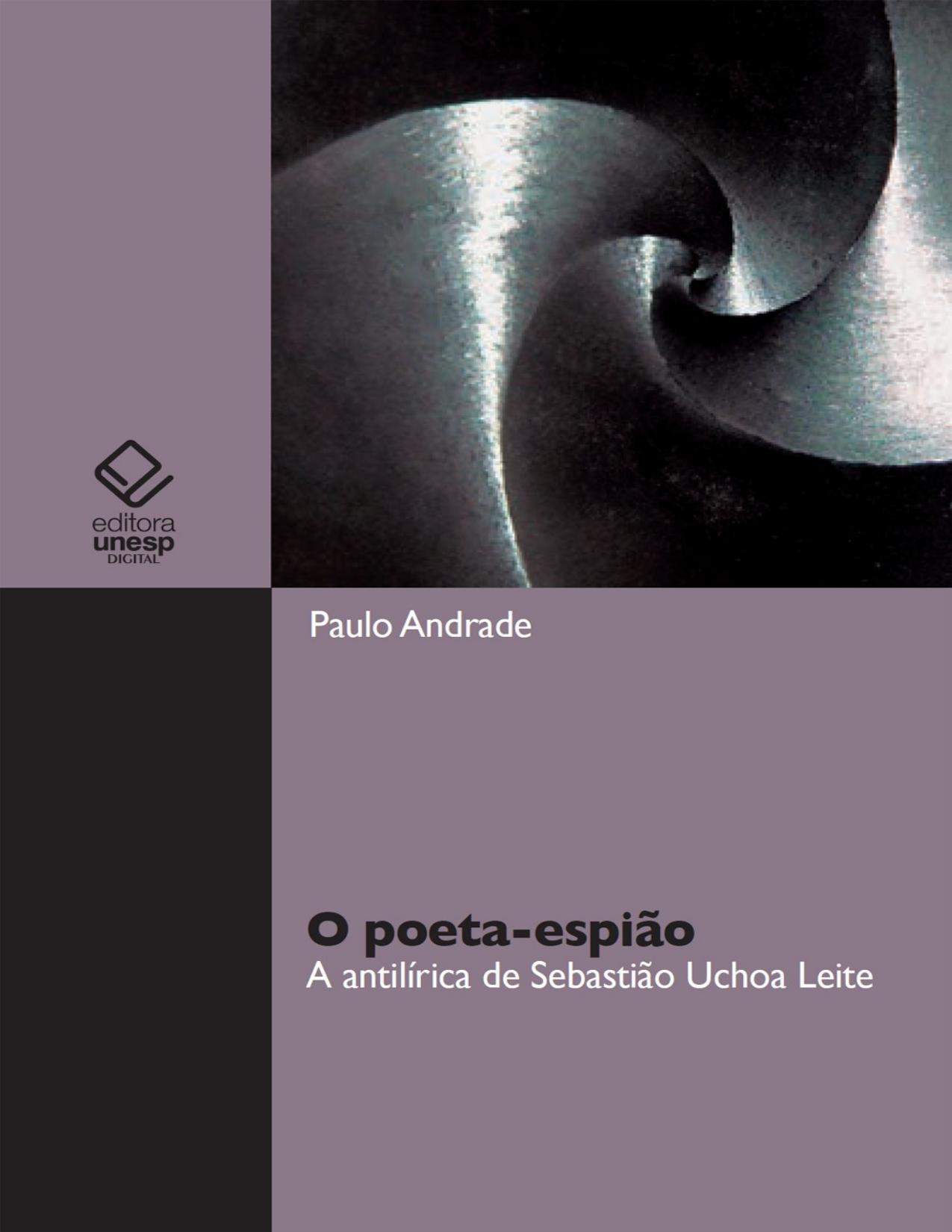 Capa do livro O poeta-espião, de Paulo Andrade