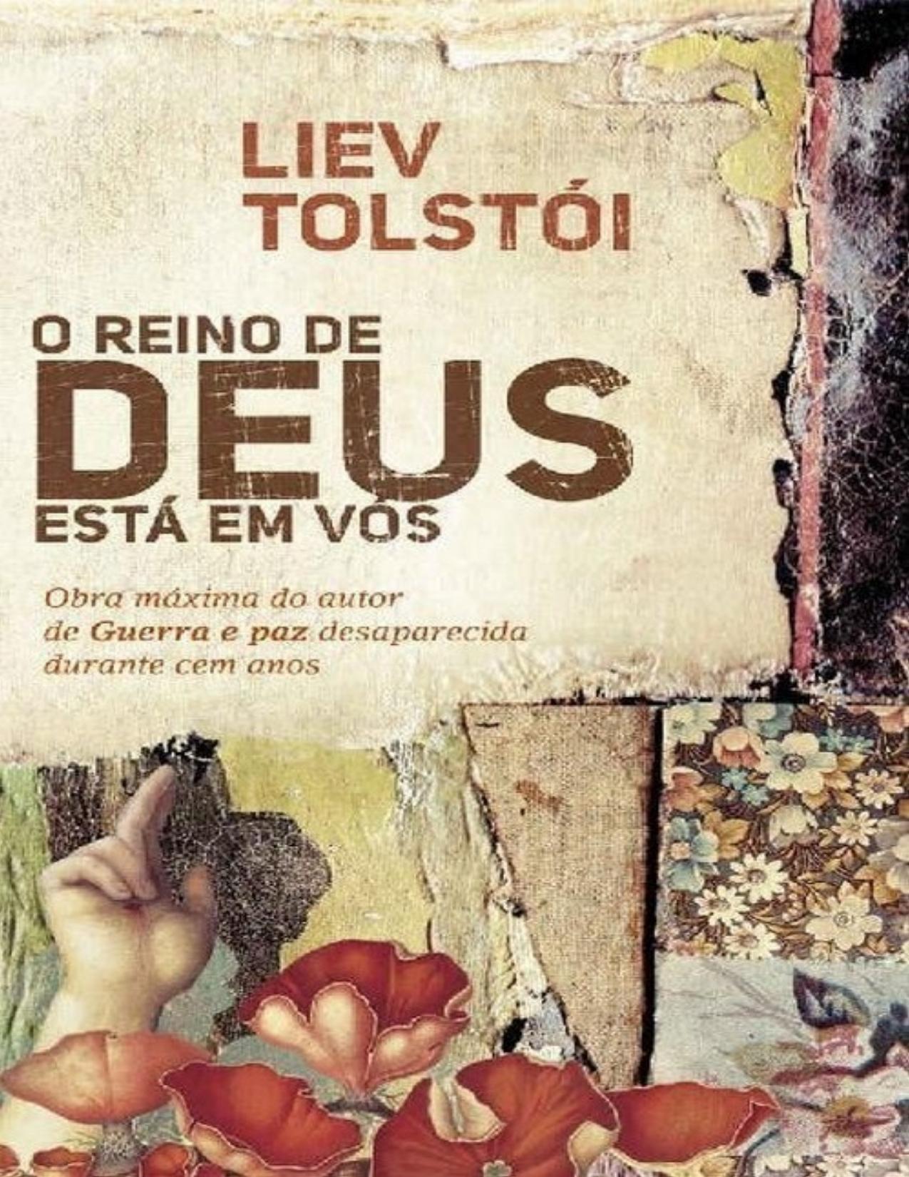 Capa do livro O Reino de Deus Está em Vós, de Liev Tolstói