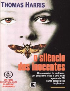 Capa do livro O Silêncio dos Inocentes, de Thomas Harris