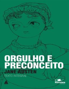 Capa do livro Orgulho e Preconceito, de Jane Austen