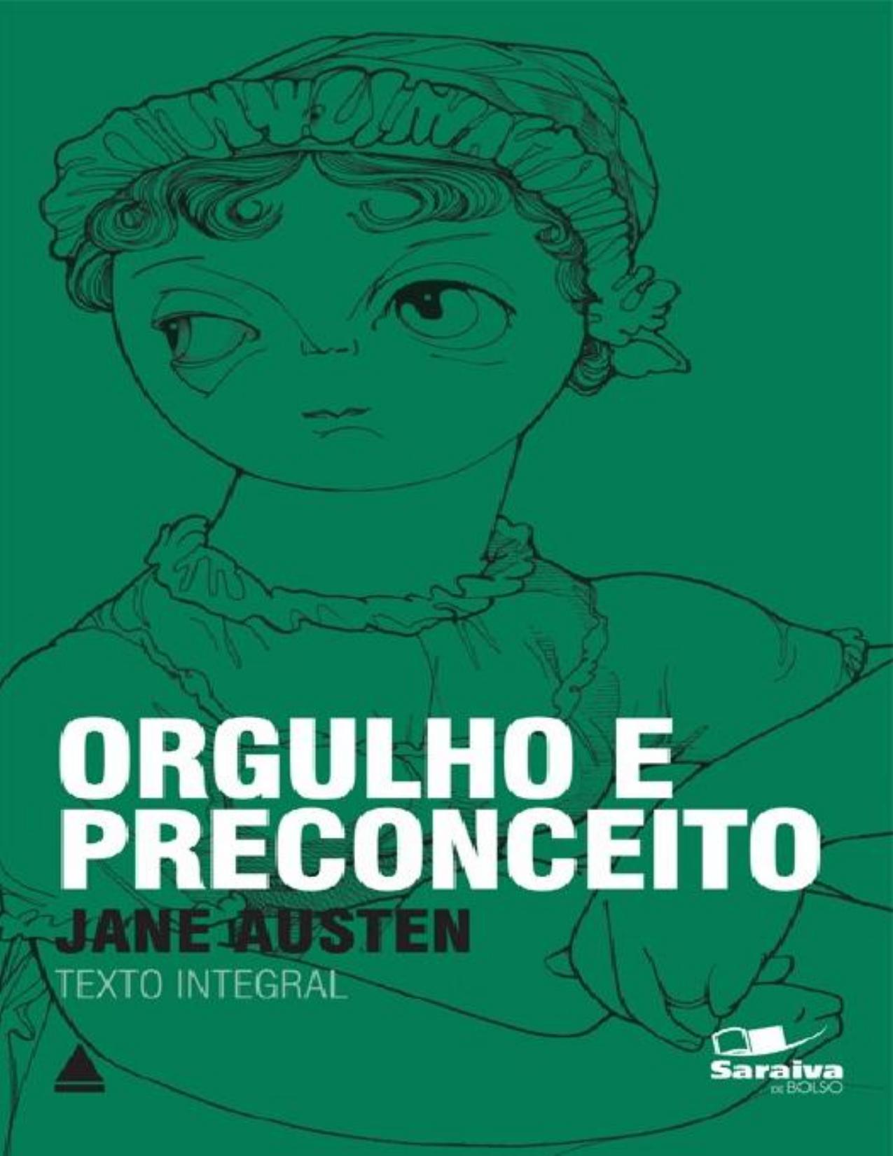 Capa do livro Orgulho e Preconceito, de Jane Austen