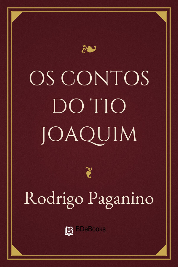Capa do livro Os Contos do Tio Joaquim, de Rodrigo Paganino